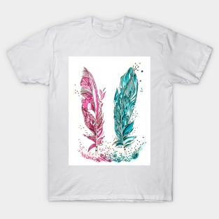 Two feathers T-Shirt